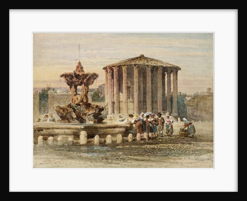Fountain in Rome by Henry Parsons Riviere