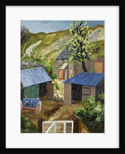 The Farmyard, Dorset, 1928 by Cedric Morris