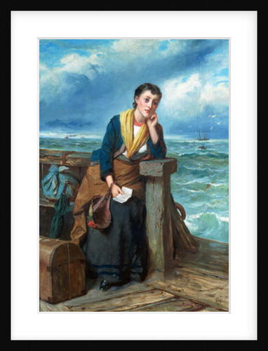 The Emigrant, c.1860 by Edward Charles Barnes