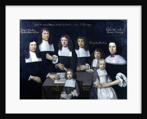 The Family of Henry Chorley, Haberdasher of Preston, c.1680 by English School
