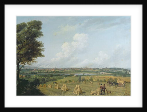View of Preston from Penwortham Hill, c.1821 by John Jenkinson