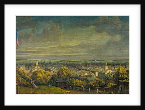 Boston Harbor from Mr. Greene's House, Pemberton Hill, 1829 by Robert Salmon