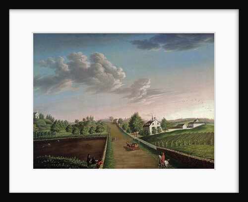 Ezekiel Hersey Derby Farm, c.1800 by Michele Felice Corne