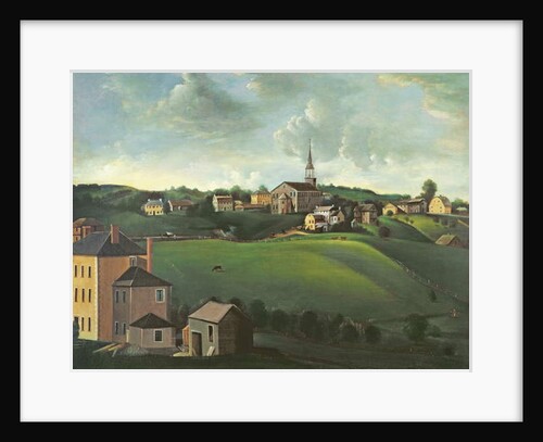 Hingham Meetinghouse, 1845 by Winckworth Allan Gay