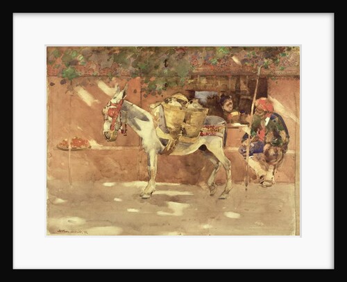 A Byway in Granada, 1891 by Arthur Melville