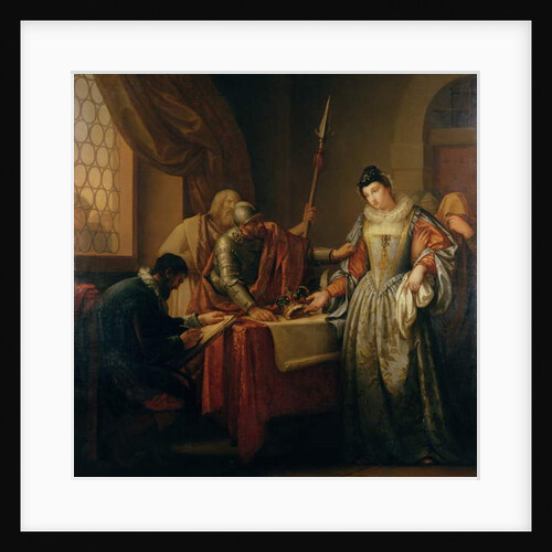 The Abdication of Mary Queen of Scots in 1568, c.1765-73 by Gavin Hamilton