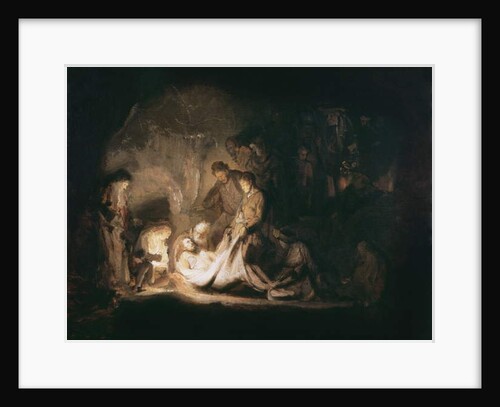 The Entombment by Rembrandt Harmensz. van Rijn
