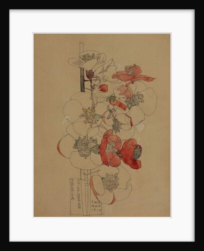 Japonica, 1910 by Charles Rennie Mackintosh