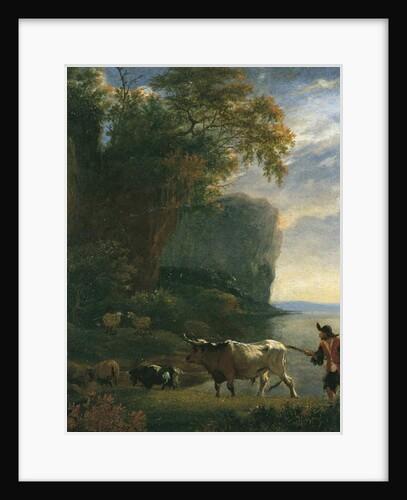 Landscape with Drover, c.1640s by Jan Asselijn