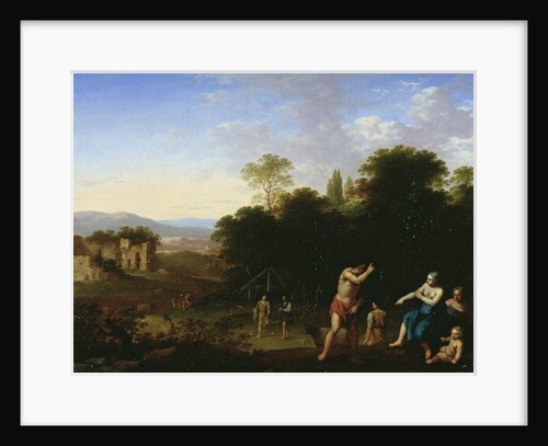 Classical figures in a Landscape, c.1630-50 by Cornelis van Poelenburgh or Poelenburch