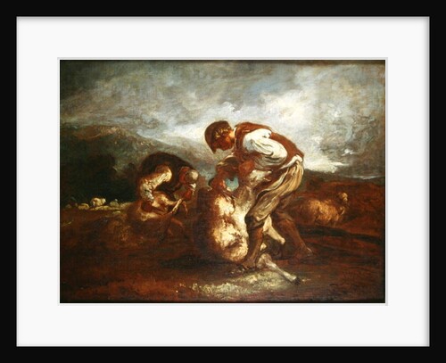 Sheep Shearing by Thomas Barker of Bath