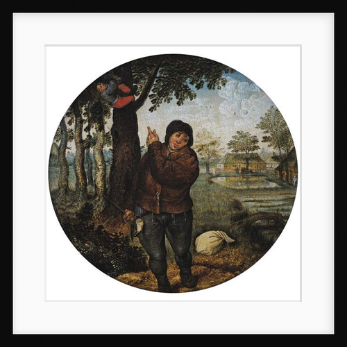 Robbing the Bird's Nest by Pieter the Younger Brueghel