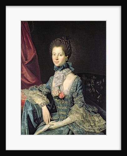 Queen Charlotte Sophia wife of King George III by Johann Zoffany