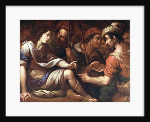 Joseph sold by his brothers, c.1650 by Italian School