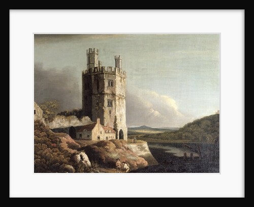 The Eagle Tower, Caernarvon Castle, 1802 by Benjamin Barker