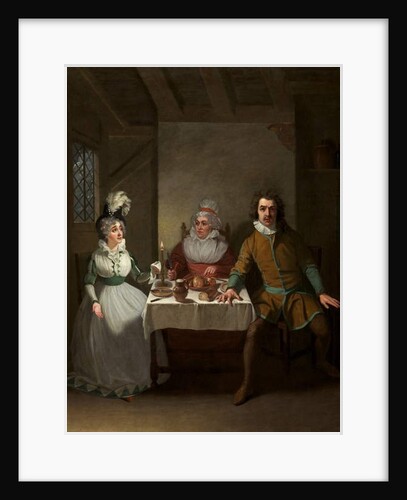 Mrs Bland, Mrs Booth and John Bannister in ‘The Children in the Wood’ by Morton, Haymarket Theatre, 1793 by Samuel de Wilde