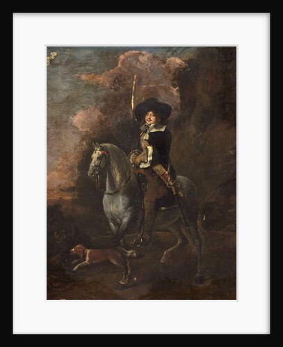 Cavalier on a Grey Horse, c.1660 by Abraham Pietersz. van Kalraet