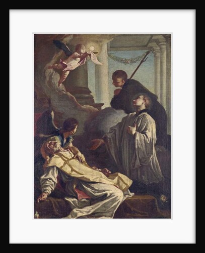 The Death of St Andrew Avellino by Giovanni Battista Piazzetta