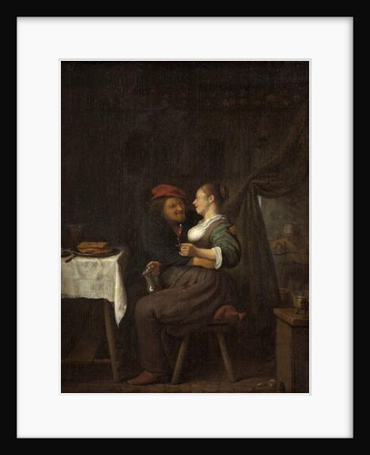 Dutch Courtship, c.1661 by Hendrik Martensz Sorgh