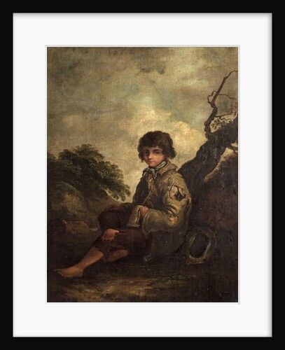 A Young Ballad Singer by Thomas Barker