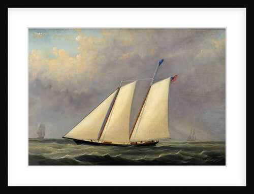The Yacht 'America', 1851 by Arthur Wellington Fowles