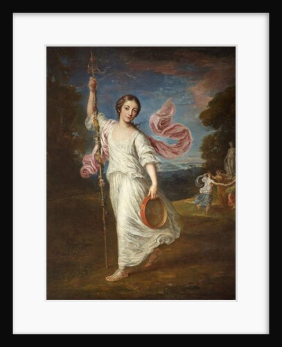 Lady Emily Kerr as a Bacchante, c.1770 by William of Bath Hoare