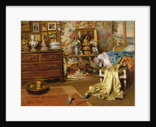 The Bedroom by Francois Alexandre Bonnardel