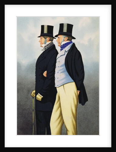 Admiral Henry John Rous and George Payne, Fathers of the Turf by English School