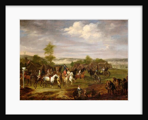 Meeting at Clifton and Rawcliffe Ings, York, September 1709 by James Ross