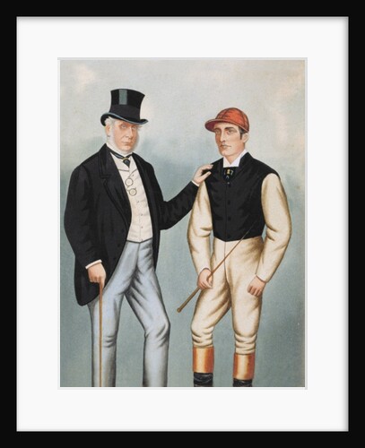 Lord Falmouth and Fred Archer by English School