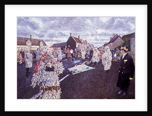 Boxing Day Mummers, Marshfield, 1998 by Huw S. Parsons