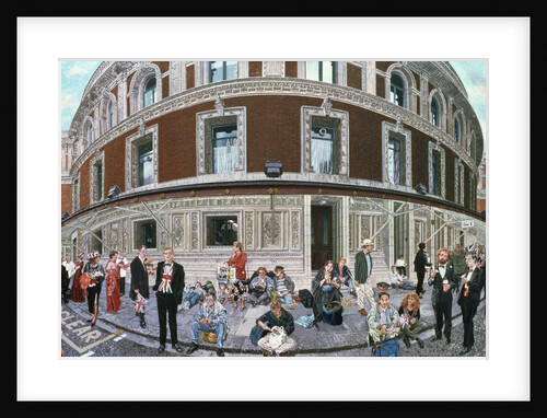 Promenaders at The Last Night, Royal Albert Hall by Huw S. Parsons