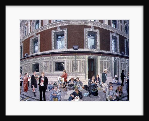Promenaders at The Last Night, Royal Albert Hall, detail by Huw S. Parsons