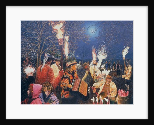 Wassailing in Herefordshire, 1995 by Huw S. Parsons