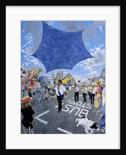 Marching Band, Brecon Jazz Festival, 1994 by Huw S. Parsons