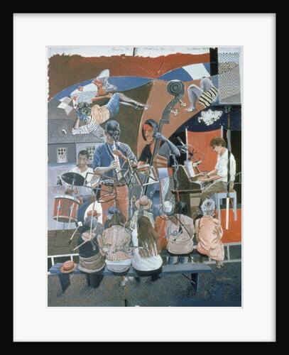 The Jazz Quartet, 1994 by Huw S. Parsons