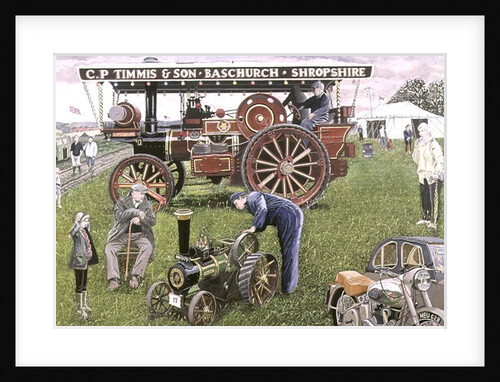 Traction Engines at the Show, 1993 by Huw S. Parsons