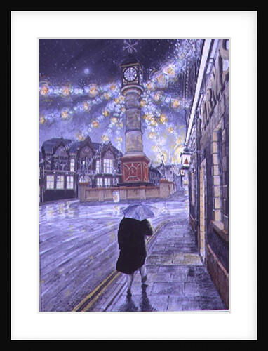 A December Dusk at Tredegar, 1992 by Huw S. Parsons