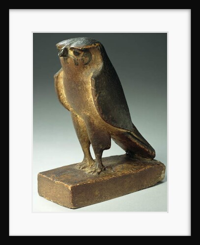 Falcon, Late Period to Ptolemaic Period, 664-30 BC by Egyptian Egyptian
