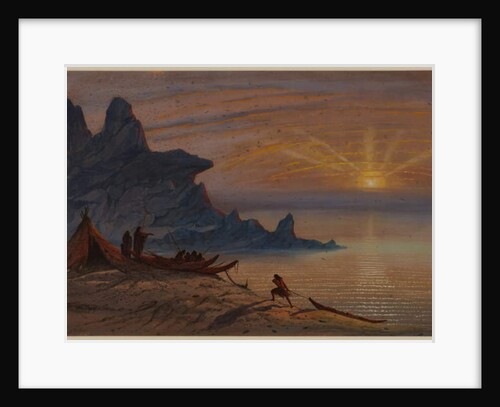 Sunset, 1871 by Ernest Henry Griset