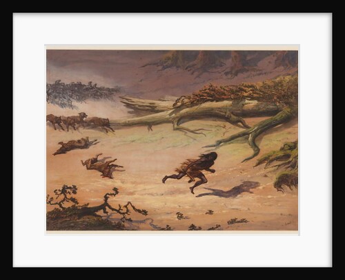 Hunting, 1871 by Ernest Henry Griset