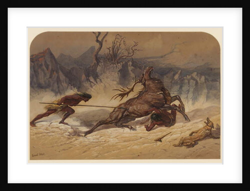 Hunting, 1871 by Ernest Henry Griset