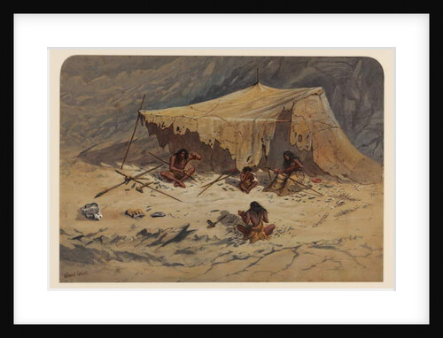 Prehistoric Camp, 1871 by Ernest Henry Griset