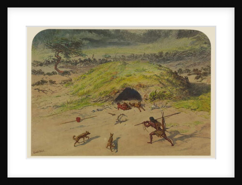 Prehistoric Scene, 1871 by Ernest Henry Griset