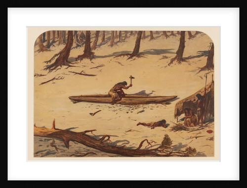 Prehistoric Camp, 1871 by Ernest Henry Griset