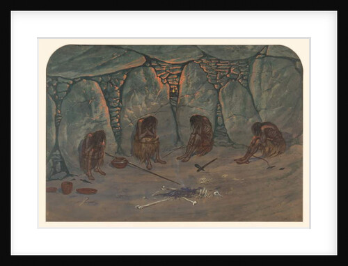 Prehistoric Scene, 1871 by Ernest Henry Griset