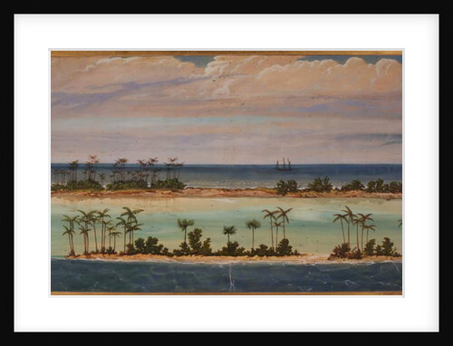 Triptych of an Atoll, 1871 by Ernest Henry Griset