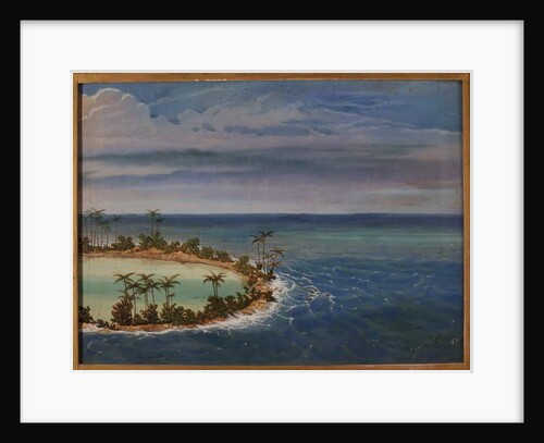 Triptych of an Atoll, 1871 by Ernest Henry Griset