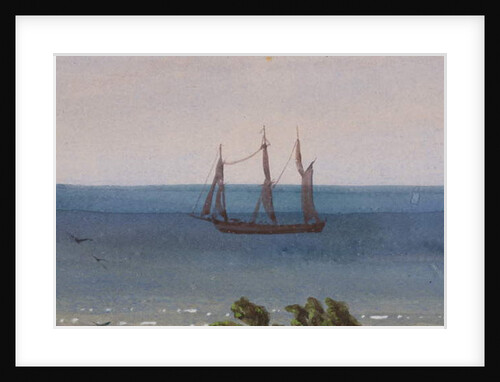 Detail of Triptych of an Atoll, 1871 by Ernest Henry Griset