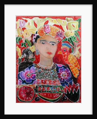 Respects to Frida Kahlo, 2002 by Hilary Simon